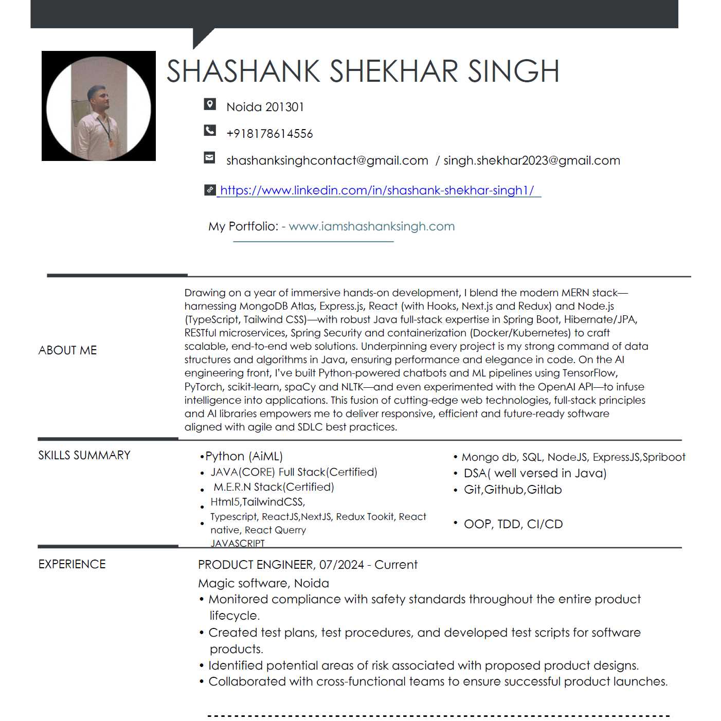 Resume